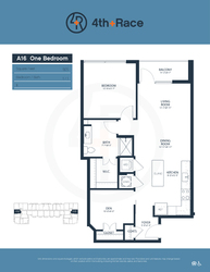 A16-One Bedroom w/den